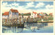 11690727 Rockport_Massachusetts Stone Wharfs Illustration - Autres & Non Classés