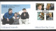Falkland Islands 2000 Prince William 18th Birthday Set Of 4 On Illustrated FDC Official Unaddressed - Falklandinseln