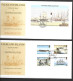 Falkland Islands 1999 California Gold Rush Set Of 4 & Miniature Sheet On 2 Illustrated FDC Official Unaddressed - Falklandinseln