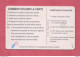 Benin- PTT- Used Phone Card With Chip, 50 Units- Tariff Timetable, Fasce Orarie.Exp. 9.1996 - Benin