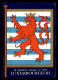 LUXEMBOURG - LE DRAPEAU BURELE AU LION LUXEMBOURGEOIS - Sonstige & Ohne Zuordnung