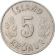 Islande, 5 Kronur, 1970 - IJsland