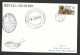 Falkland Islands 1973 Cabo San Isidro / Buenos Aires Declaration Special Cover, 1p F.I. Flower Franking , Signed - Falkland Islands