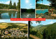 73943402 Zueschen__Sauerland Badesee Freibad Fliegeraufnahme Panorama - Winterberg