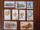 Czech Republic Stamp Lot - Used - Various Themes - Lots & Serien