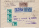 1947 Rara Affrancatura Mista Di Emergenza Luogotenenza-Repubblica Certificato Sorani - Europa