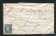 France |1852 | Letter From Paris To Bordeaux | #4 - 1849-1850 Ceres