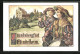 AK Mindelheim, Festpostkarte Zum Frundsbergfest 1912  - Mindelheim