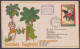 Inde India 1976 Bombay Baghdad, Iraq, First Flight Cover Air India, Date Tree, Coconut Tree, Elephant - Covers & Documents