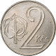 Tchécoslovaquie, 2 Koruny, 1991, Cupro-nickel, TTB+, KM:148 - República Checa