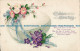 R026102 Easter Greetings. Egg And Flowers. Philco. 1927 - Monde