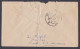 Inde India 1967 Used FDC Censor Cover, Quit India Movement, Statue, Flag, First Day Cover - Covers & Documents