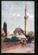 Künstler-AK Mostar, Karadzibeg-Moschee  - Bosnien-Herzegowina