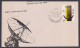 Inde India 1975 FDC Satellite Television Equipment, Technology, TV, FIrst Day Cover - Brieven En Documenten