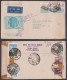 Inde India 1985 Used Airmail Cover To England, Wood Duck, Bird, Birds - Cartas & Documentos
