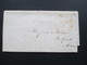 USA 1848 Brief Von Provincetwon Cape Cod Nach Bedford Massachusetts. Interessanter Inhalt! Schule / Lehrer / Küste Usw.. - …-1845 Préphilatélie