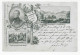 Freiwaldau Mit Dem Gräfenberg, 1902 Nach Offenburg - Lettres & Documents