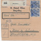 Paketkarte Dingolfing Mit Absendereindruck Nach Haar, MeF, 48 II - Lettres & Documents