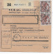 Paketkarte Hof/Saale, Absendereindruck Nach Haar, Arzneimittelwerk, 1948, MeF - Covers & Documents