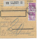 Paketkarte Garmisch-Partenkirchen, Zustellgebühren 20,  1948, MeF - Lettres & Documents