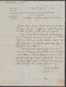 L. En Franchise Datée 15 Messidor An 13 (4 Juillet 1805) De BRUGES Pour OSTENDE - Griffe "P9II / BRUGES" - 1794-1814 (Französische Besatzung)