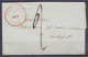 L. Càd BARVAUX /5 SEPT. 1848 Pour ROCHEFORT - Port "2" (au Dos: Càd Arrivée ROCHEFORT) - 1830-1849 (Unabhängiges Belgien)