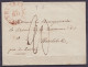 L. Càd BRUXELLES /30 MAI 1831 (Herlant N°71 - La Droite Reliant B Et S Passe Sous Le Mois - Cachet Rare !) Pour HAERELBE - 1830-1849 (Belgique Indépendante)