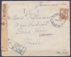 Bulgarie - Env. Recommandée Par Avion Affr. 14L Càd SOFIA /13.IV1942 Pour PARIS - Bande Et Cachets Censure Allemande - Storia Postale