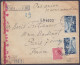 Bulgarie - Env. Recommandée Par Avion Affr. 16L Càd SOFIA 15.V 1943 Pour PARIS - Bande Et Cachets Censure Allemande (au  - Lettres & Documents