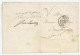 GARD LAC 1855 T 15 DE NIMES LETTRE FRANCHE AVEC CONTRESEING PROCUREUR IMPERIAL + V = FRANCHISE VERIFIEE VOIR LES SCANS - 1849-1876: Periodo Classico