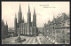 AK Wiesbaden, Marktplatz Mit Evangelischer Kirche  - Wiesbaden
