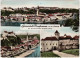 Burghausen Panorama-Ansichten 3 Bild Foto Ansichtskarte 1970 - Burghausen