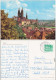 Meißen Blick   Der LPG-Hochschule  Burgmassiv - Schloss Albrechtsburg 1982/1981 - Meissen