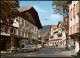 Ansichtskarte Oberammergau Dorfstraße Mit Geburtshaus Von Ludwig Thoma 1972 - Oberammergau