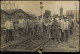 Bauarbeiter, Vor Eisenbahnbrücke, Spedtionshallen 1915 Privatfoto - A Identifier