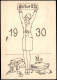 Ansichtskarte Mannheim Elisabeth Schule Abitur 01b Künstlerkarte 1930 - Mannheim