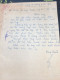 Soth Vietnam Letter-sent Mr Ngo Dinh Nhu -year-10/8/1953 No-335- 1 Pcs Paper Very Rare - Historische Dokumente