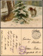 Ansichtskarte  Künstlerkarte Winter Hund U Hase Winter Wald 1916  Gel. Feldpost - Ohne Zuordnung