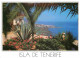 Espagne - Espana - Islas Canarias - Tenerife - Puerto De La Cruz - Exoticos Jardines Y El Azul Del Océano Engarzan Como  - Tenerife