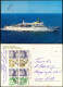 Ansichtskarte MS "Wappen Von Hamburg" Stempel Deutsche Schiffspost Hadag 1980 - Ferries