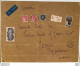 FRANCE LETTRE RECOMMANDÉE PAR AVION POUR JAIPUR ETAT DU RAJASTHAN INDE DONT PA N° 15 DU 03/06/1936 - Covers & Documents