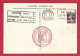 !!! CARTE POSTALE DE L'EXPOSITION DE PROPAGANDE PHILATÉLIQUE DE BÉZIERS DE JUIN 1936, AVEC PUBLICITÉ - Briefmarkenmessen