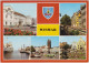 Wismar Rathaus, Blick Auf Die Mühlengrube, Hafen, Markt, Löwenapotheke 1984 - Wismar