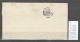 France -Lettre Du Paquebot De La Méditerranée  LA CLYDE - 1858 - Constantinople Pour Marseille - Maritime Post