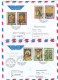 Vatican - 3 Lettres De 1975 - Oblit Poste Vaticane - Exp Vers Kirchheim - - Brieven En Documenten