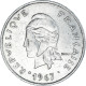 Monnaie, Polynésie Française, 20 Francs, 1967 - Französisch-Polynesien