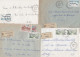 36986# LOT 24 LETTRES FRANCHISE PARTIELLE RECOMMANDE Obl HAGONDANGE MOSELLE 1967 1968 Pour METZ 57 - Lettres & Documents