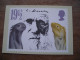 2 Cartes Postales, Premier Jour Charles Darwin Finches Pinsons, Iguanas - Cartes PHQ