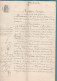 VP 4 FEUILLES - 1884 - OBLIGATION - ST TRIVIER DE COURTES - VERNOUX - ST NIZIER LE BOUCHOUX - TOURNUS - Manuscripts