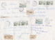 36993# LOT 29 LETTRES FRANCHISE PARTIELLE RECOMMANDE Obl HETTANGE GRANDE MOSELLE 1967 1968 Pour METZ 57 - Covers & Documents